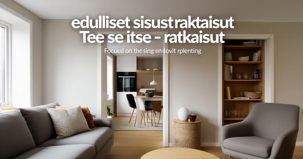 Tee se itse -ratkaisut